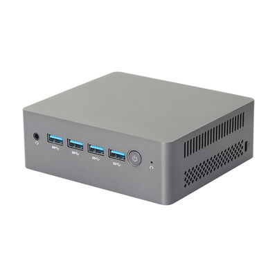 Celeron N5095 Mini PC Intel en plastique avec double LAN DDR4 16G Wifi et ventilateur à double bande