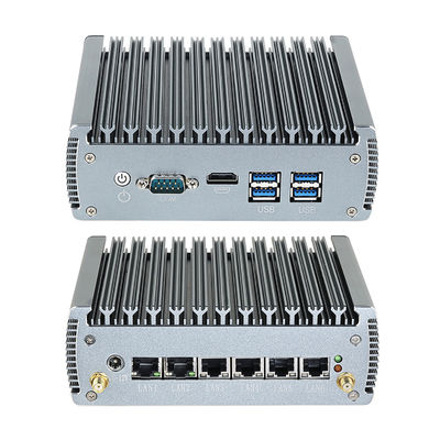 Intel Core i3 1125G4 Firewall Soft Router avec six ports Ethernet 2.5G et un port COM