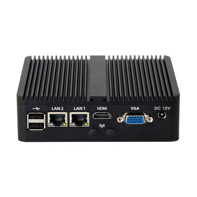 Intel Pentium J2900 Dual LAN Dual COM Mini Computer avec DDR3L jusqu'à 8 Go et SSD MSATA