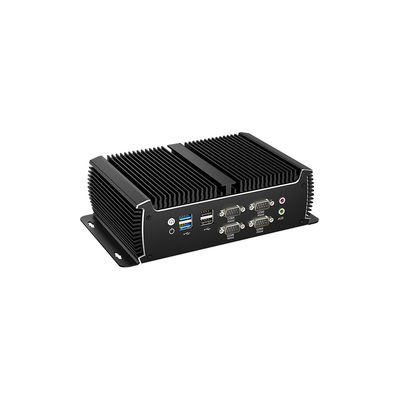 4 cœurs 8 fils Mini PC sans ventilateur Intel Core I7 1195G7 avec double LAN 6COM DDR4