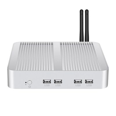 Dual COM Dual LAN DDR3L RAM PC industriel sans ventilateur avec processeur Intel Core i5 4200U