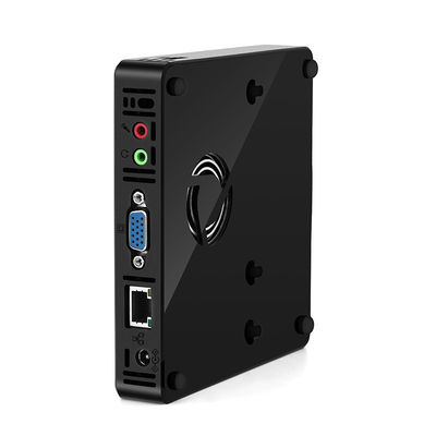Intel Pentium 2117U Black Mini Computer avec RAM DDR3 et châssis en aluminium