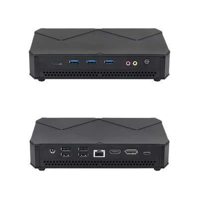 Intel Core i5 série Black Mini PC avec deux M.2 SSD 2280 deux ventilateurs de refroidissement stables