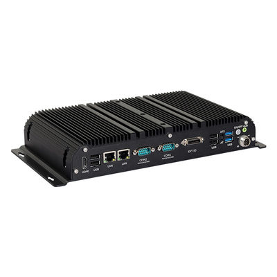 Dual LAN Dual COM PC sans ventilateur avec DDR4 32G Intel Celeron J4125 J6412 Mini PC