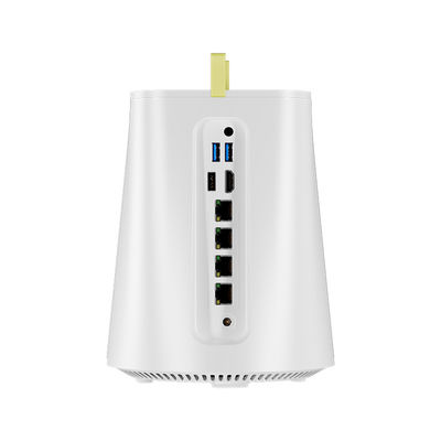 AMD Athlon 300U 3050E 4 LAN NAS Firewall Mini PC avec DDR4 64G et ventilateur pour le routeur