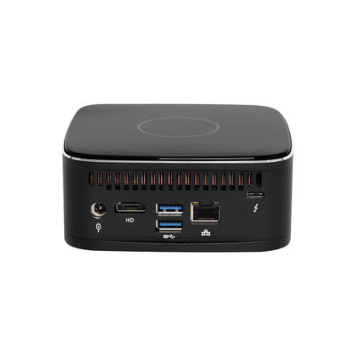 LAN unique 2.5G Intel Mini PC double DDR4 64G Linux Disque dur Wifi et ventilateur de refroidissement