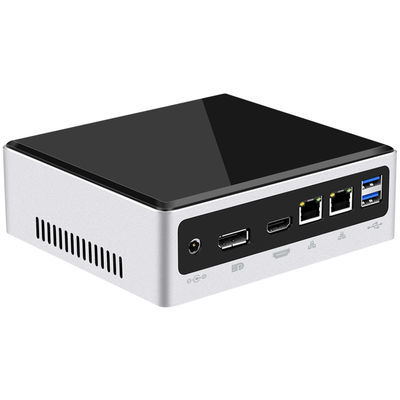 Mini PC de jeu avec processeurs Intel Dual LAN Dual DDR4 RAM et ventilateur de refroidissement