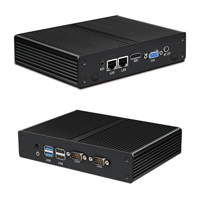 Intel Pentium Celeron Mini PC industriel sans ventilateur Prend en charge la personnalisation ODM OEM
