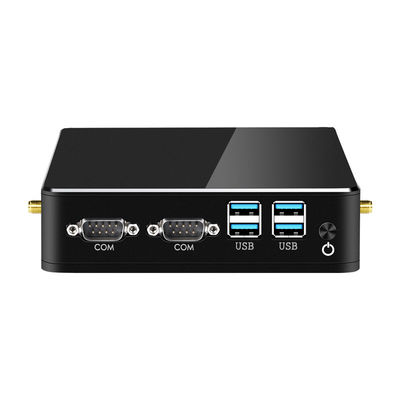 Intel Core i5 8250U PC industriel sans ventilateur avec SSD mSATA et double Ethernet