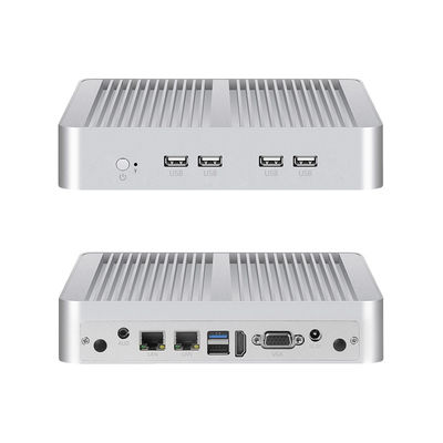 Intel Mini PC Celeron J1900 sans ventilateur 8 Go de RAM Compact Mini PC pour l'aide à la maison
