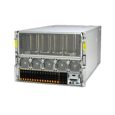 Supermicro SYS-821GE-TNHR 8 NVIDIA GPU H200 GPU Centre de données Serveur IA refroidi à l'air