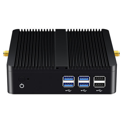 DDR3 RAM Mini PC sans ventilateur Processeurs Intel Mini ordinateur de bureau Chassis en aluminium