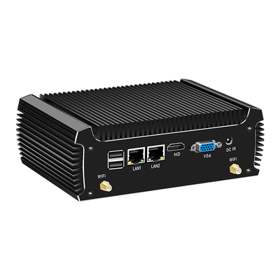Intel Core i3 8130U Mini PC avec 6 USB 1 HD PC industriel sans ventilateur