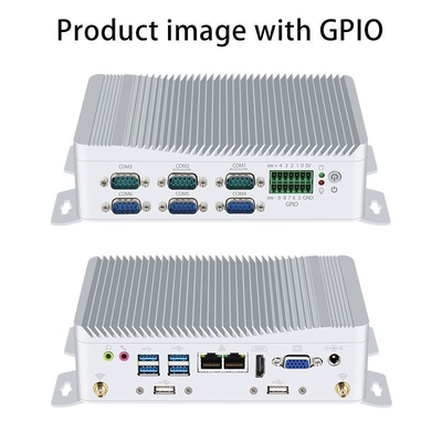 Processeur Intel N100 avec deux LAN Six COMs et un mini PC industriel DDR5 max de 16 Go