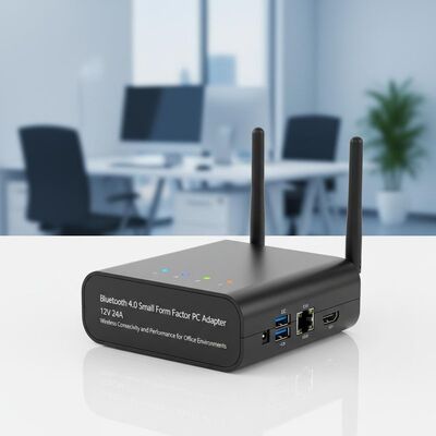 Adaptateur PC Bluetooth 4.0 petit format 12V 2.4A Connectivité sans fil et performances pour environnements de bureau