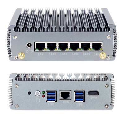 In-tel Core i5 1135G7 Processeur 4 cœurs 8 fils Fréquence de base 2,4 GHz 6*In-tel i225 Carte réseau Logiciel routeur hôte Mini PC
