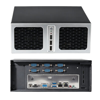 Mini PC industriel de processeur d'Intel Celeron G6900 avec 6 COM 2 LAN